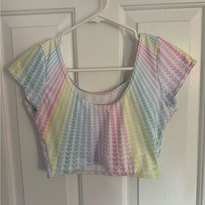 Blackmilk Little Lovers Nana Top and Cheerleader Skirt Set